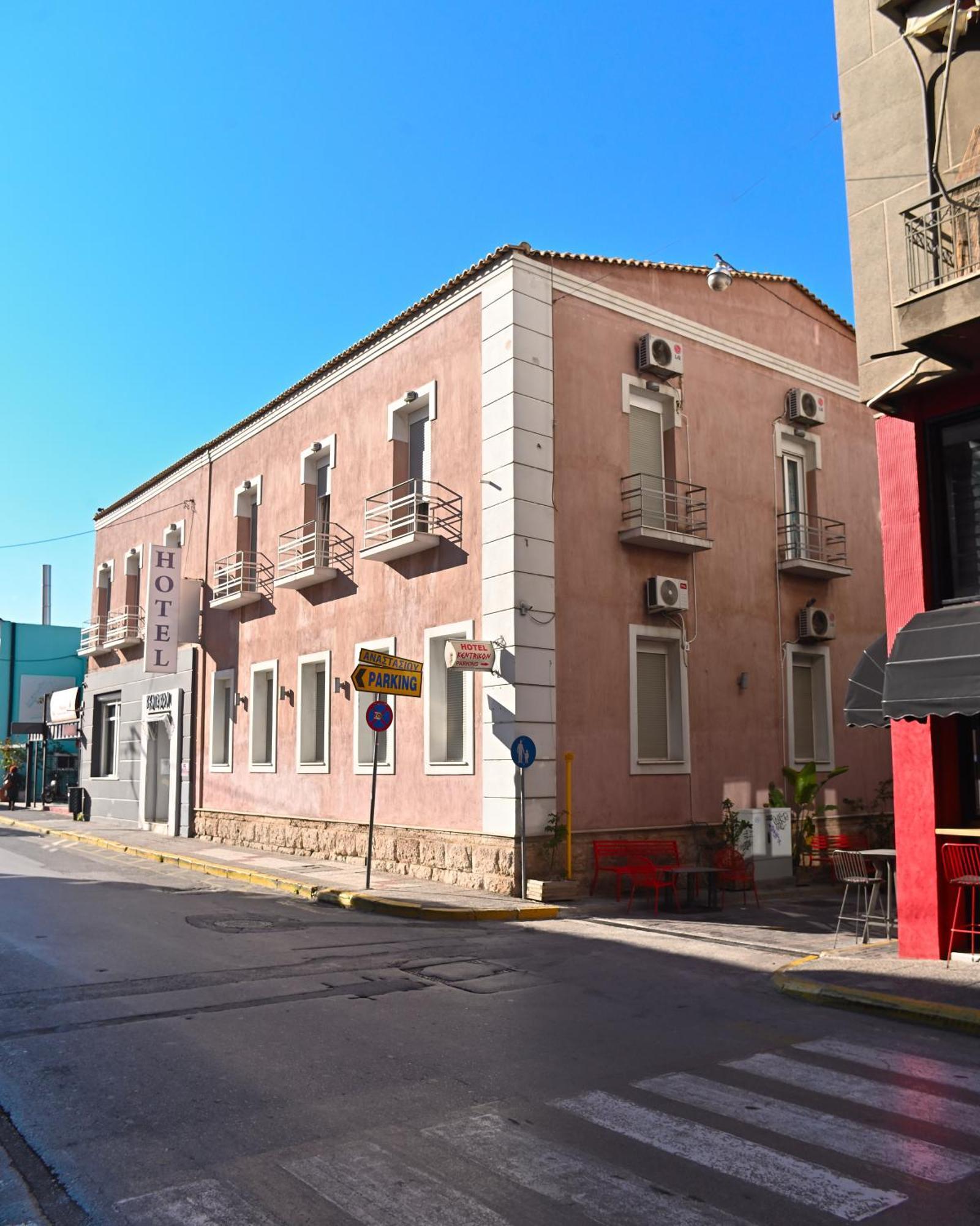 Kentrikon Hotel Chalkida Exterior photo
